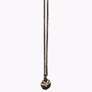 Elegant Starburst Star Pendent Rhinestone Gold Tone Chain Necklace Jewelry
